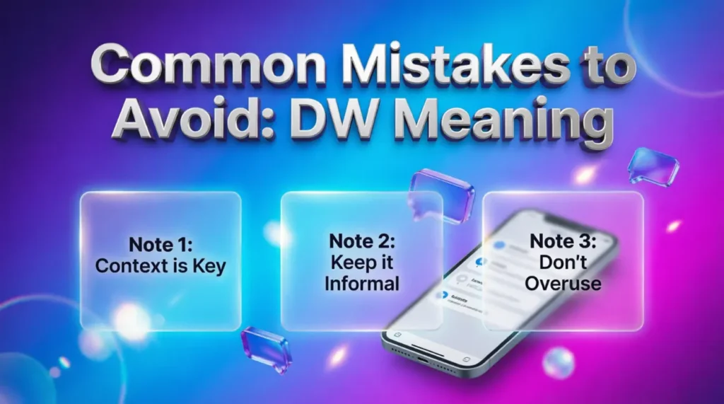 Common Mistakes to Avoid