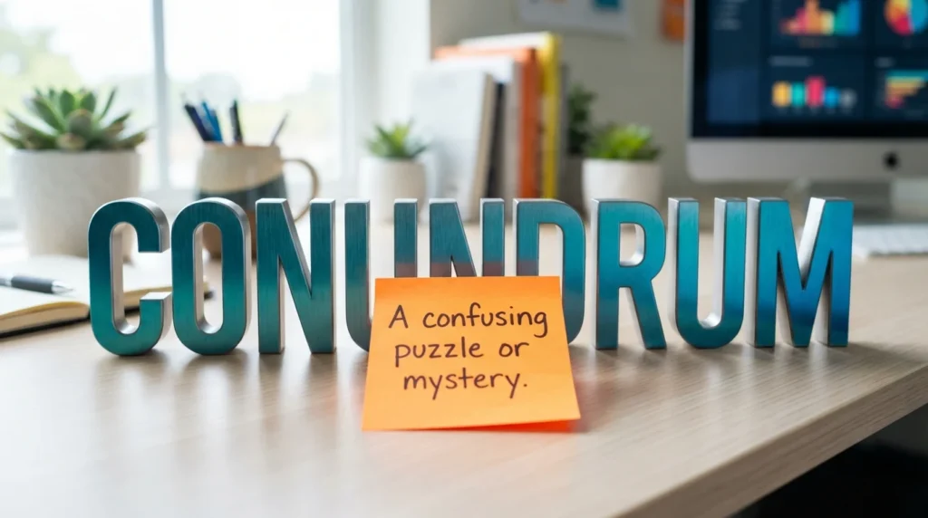 Conundrum Meaning