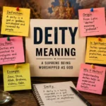 Deity Meaning