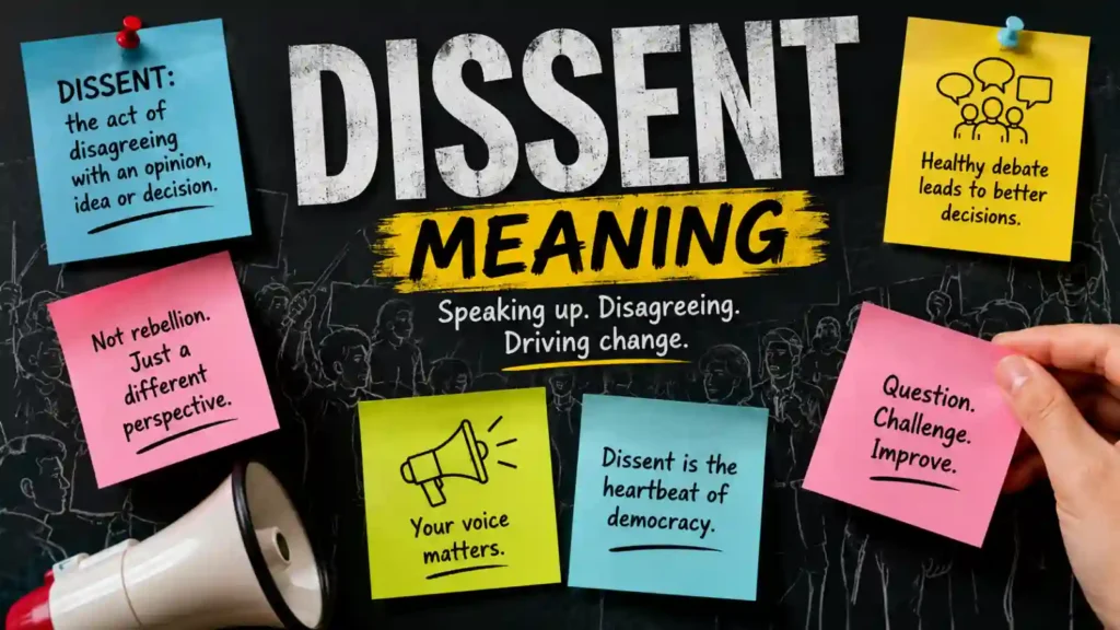 Dissent Meaning
