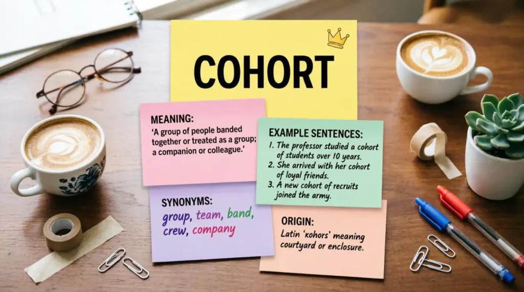 Examples of "Cohort" in a Sentence
