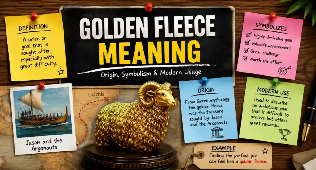Golden Fleece Meaning