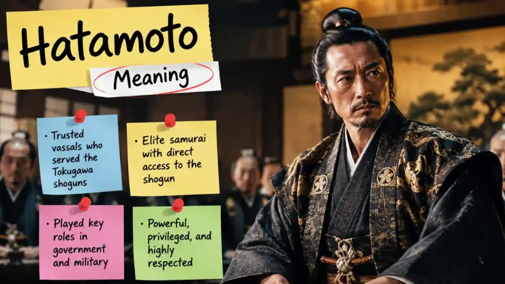 Hatamoto Meaning