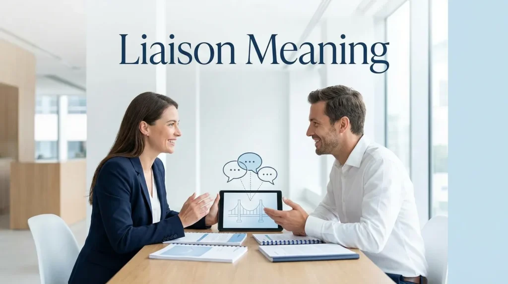 Liaison Meaning