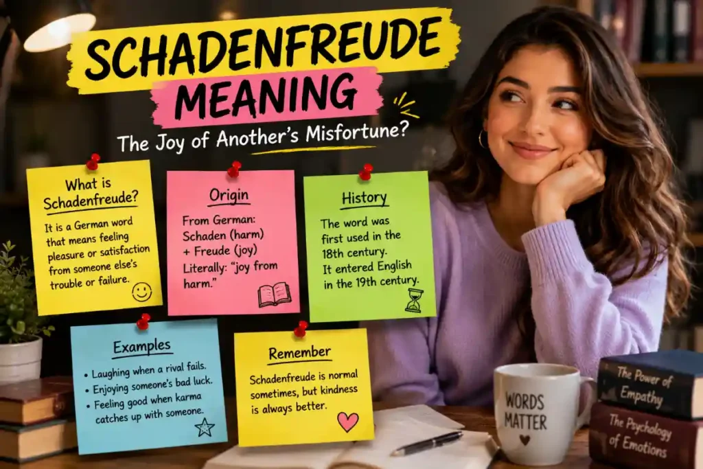 Schadenfreude Meaning