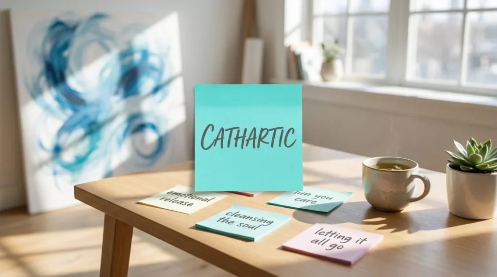 What does cathartic mean