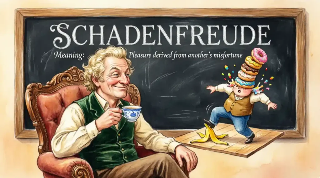 What "Schadenfreude" Means