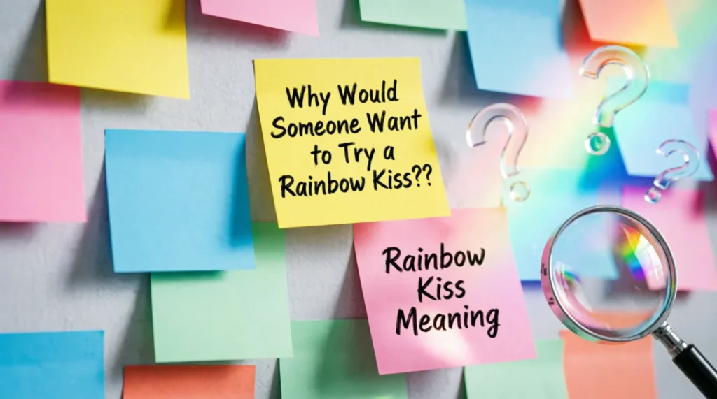 Why Would Someone Want to Try a Rainbow Kiss?