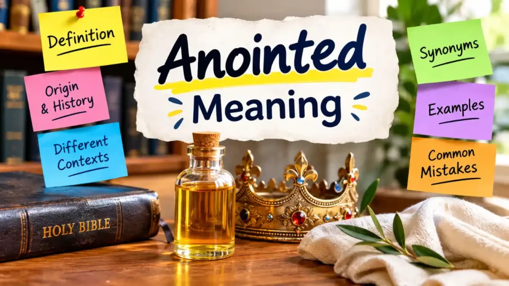 Anointed Meaning