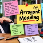 Arrogant Meaning