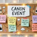 Canon Event Meaning