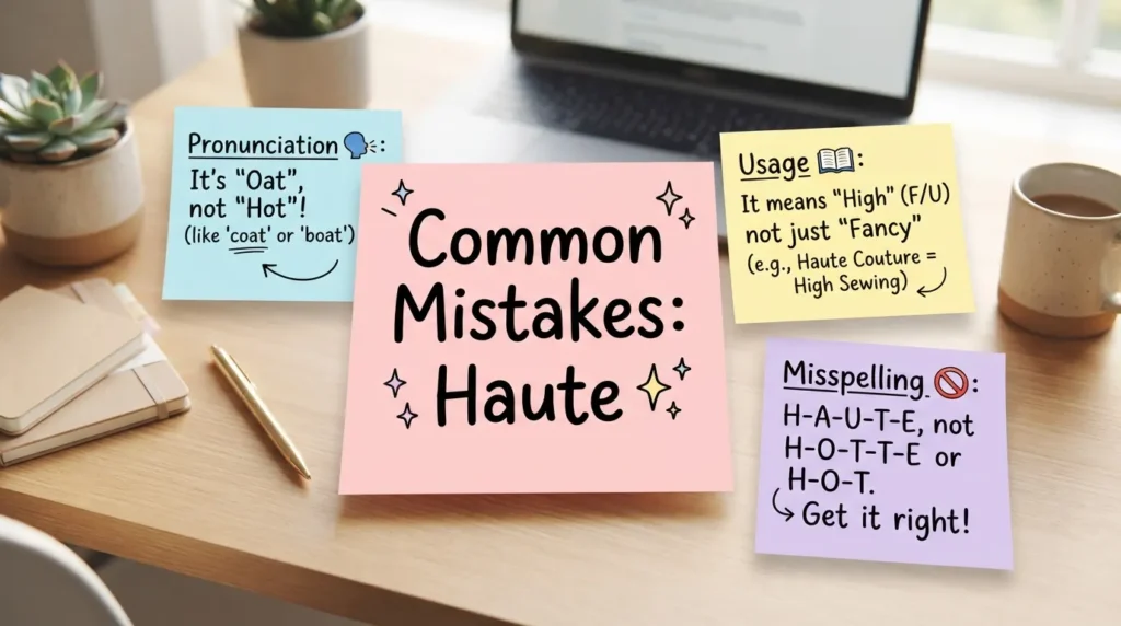 Common Mistakes
