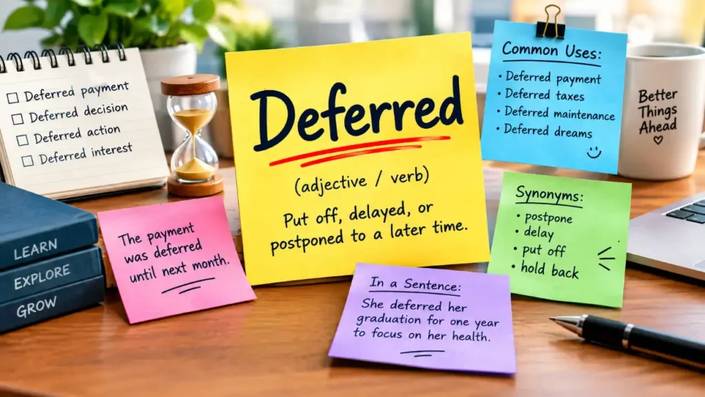Deferred Meaning