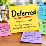 Deferred Meaning
