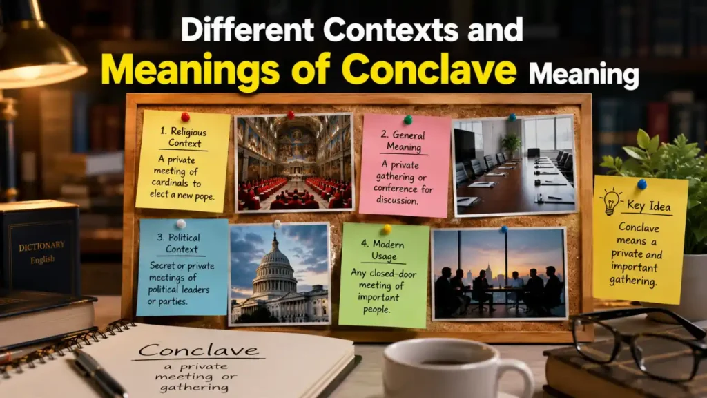 Different Contexts and Meanings