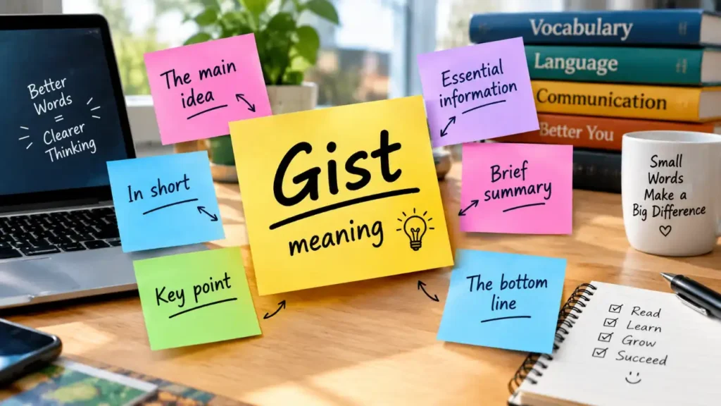 Gist Meaning
