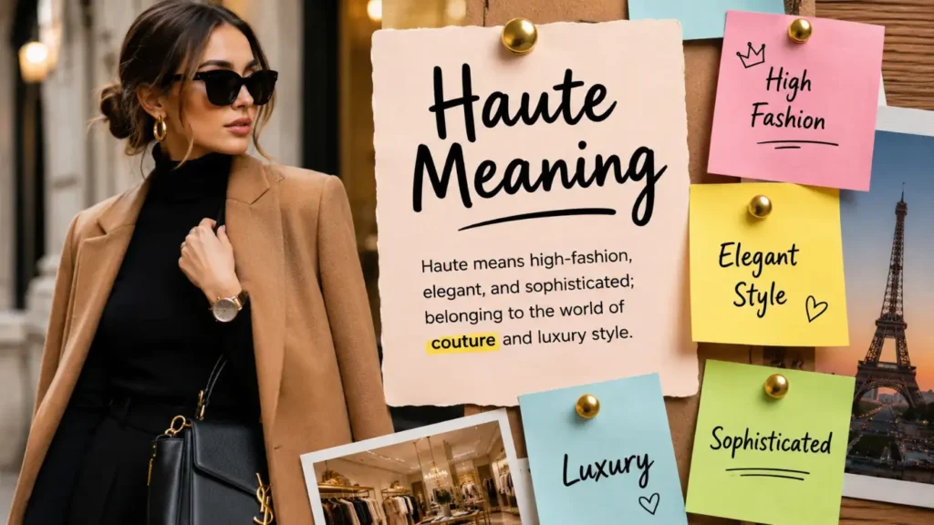 Haute Meaning