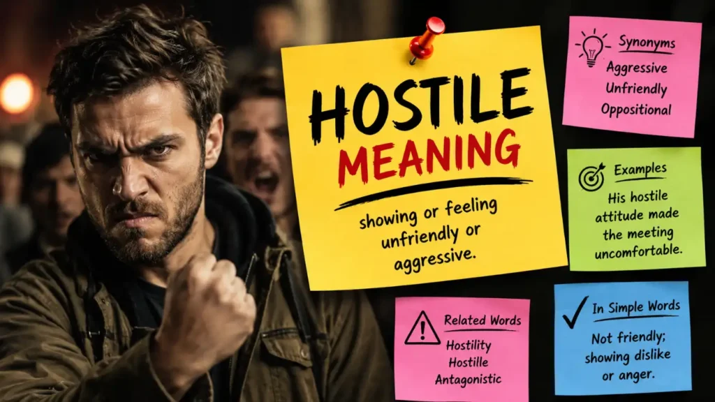 Hostile Meaning