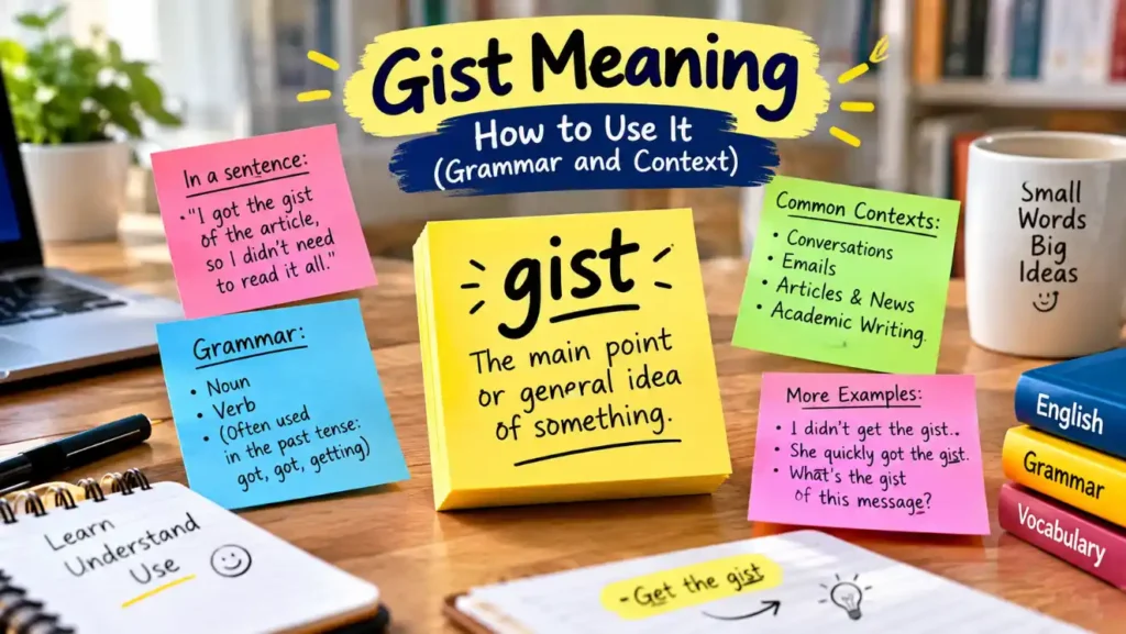 How to Use It (Grammar and Context)