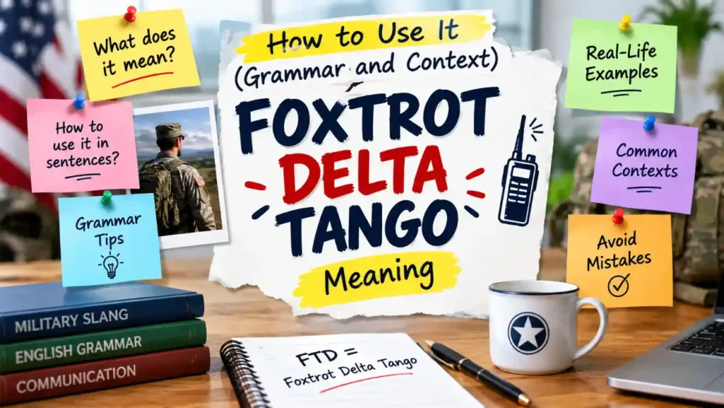 How to Use It (Grammar and Context)