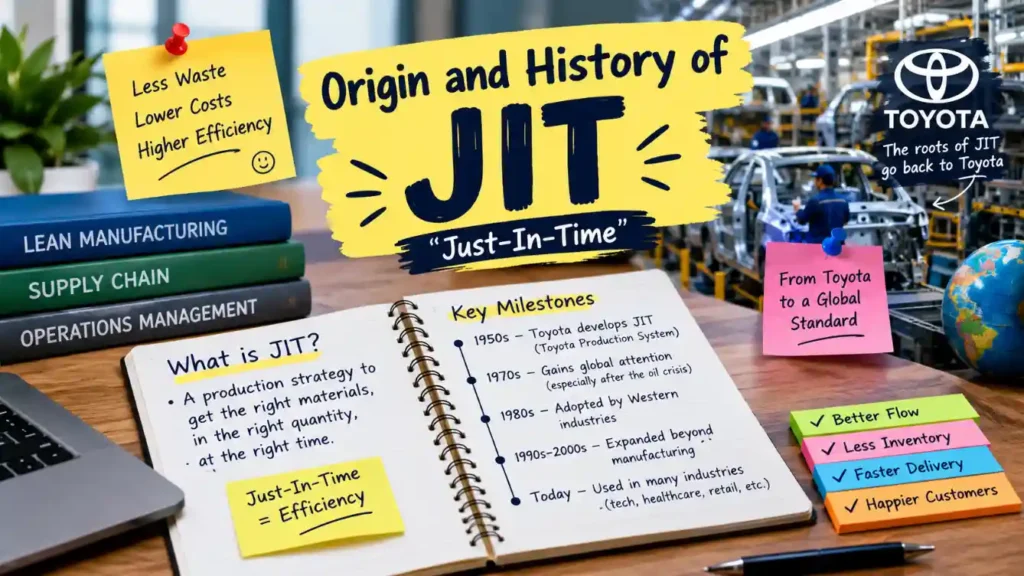 Origin and History of JIT