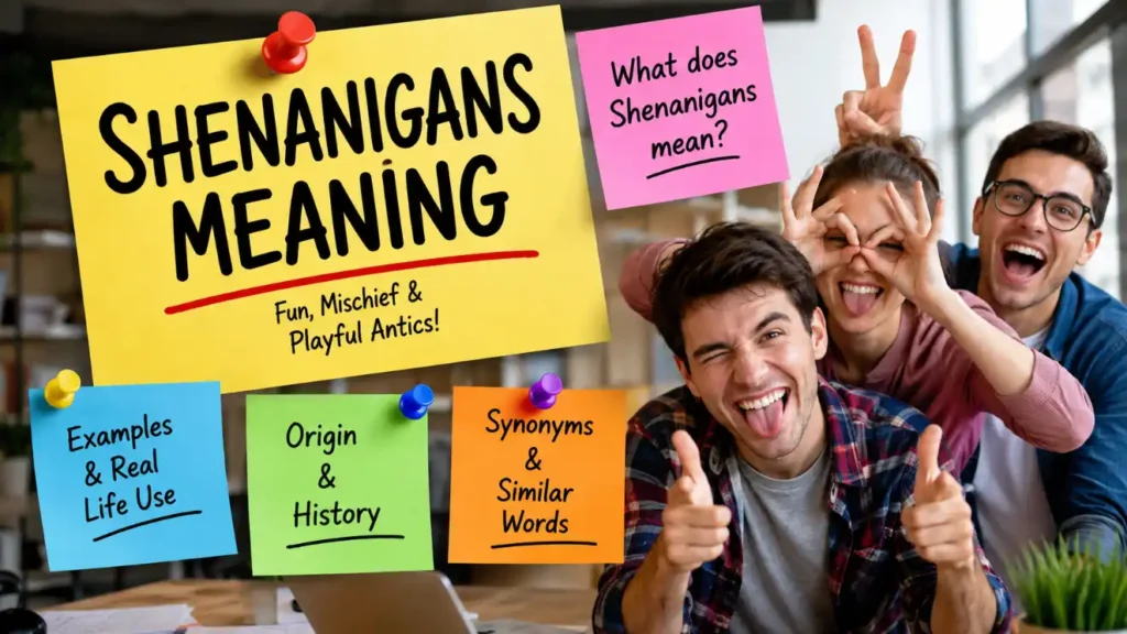 Shenanigans Meaning