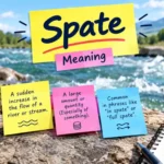 Spate Meaning