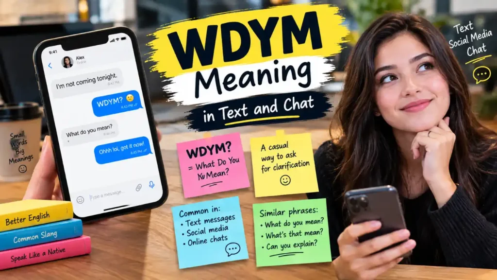 WDYM Meaning in Text and Chat