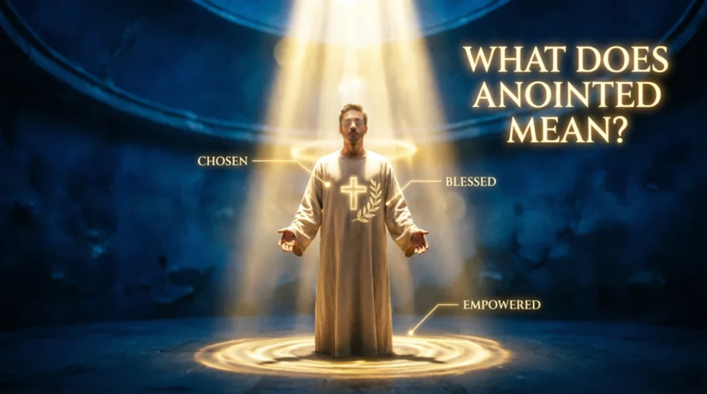 What Does Anointed Mean