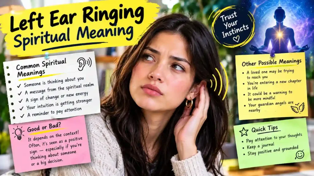 Left Ear Ringing Spiritual Meaning