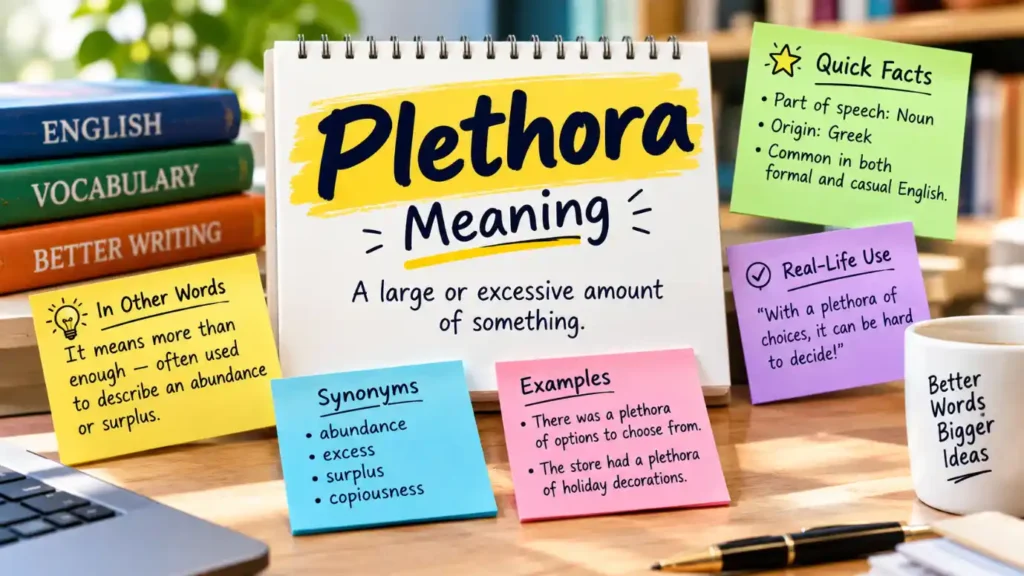 Plethora Meaning