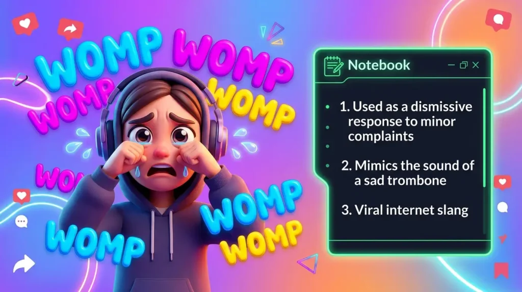 Womp Womp Meaning in Slang